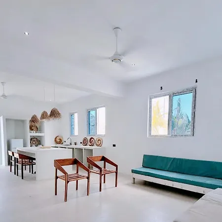 Modern Luxury 4 Sleeper Apartment Paje Beach Zanzibar Tv Wifi Ac Centrally Located